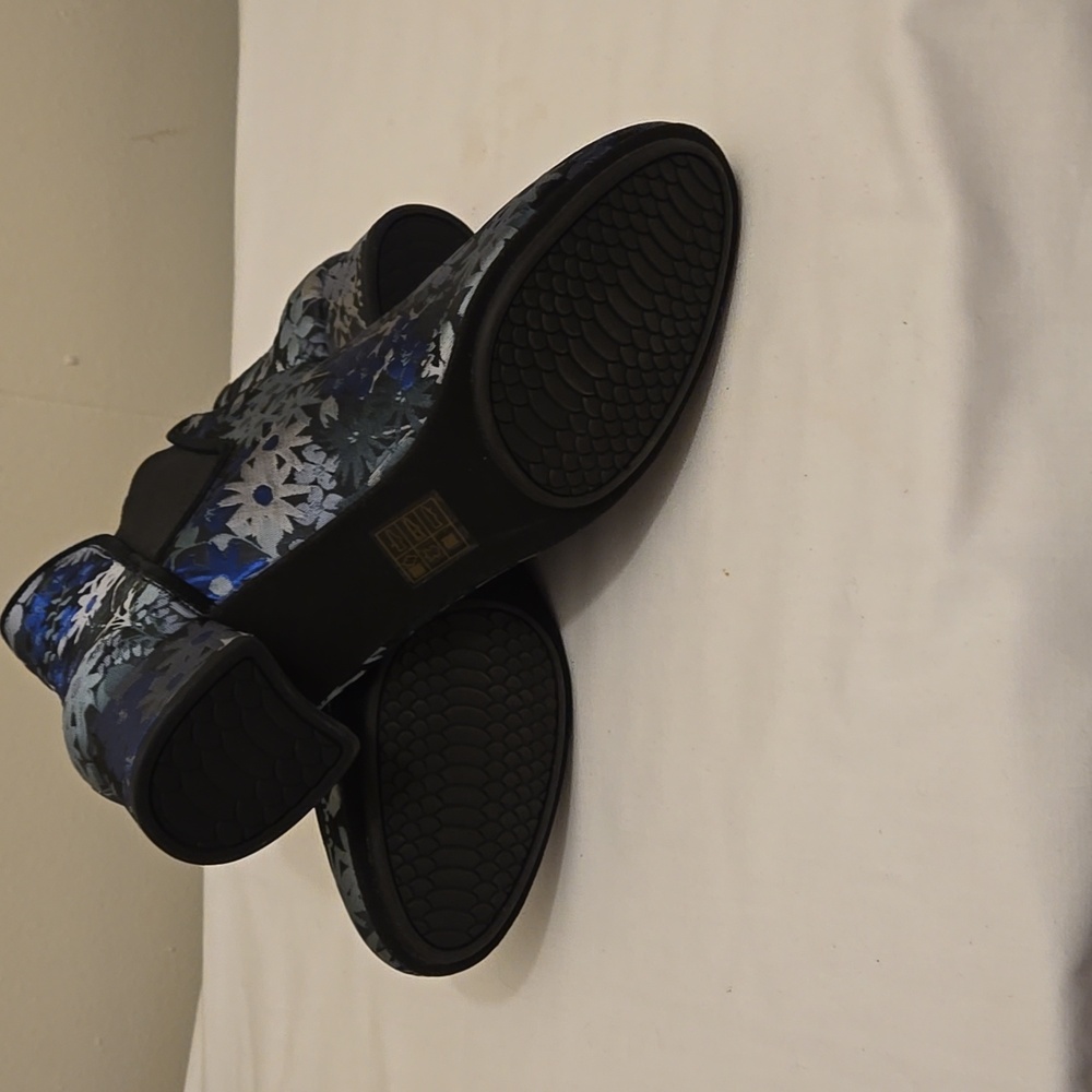 Yosi Samra Booties Floral Blue 11 Penelope - Picture 6 of 8